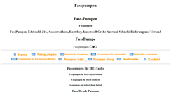 Desktop Screenshot of fass-pumpen.com